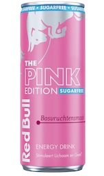 Red Bull Pink Edition Sugar Free 25 cl blik