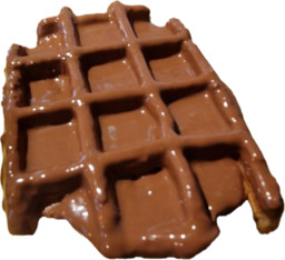 Wafel chocolade zak 4 stuks