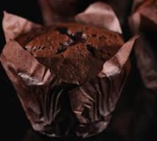 Dubbel chocola muffin
