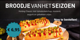 Broodje Hotdog speciaal